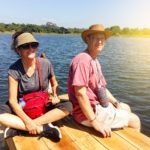 Tourists at Sigiriya rock fortress during a 9-day tour with Sri Lanka Drivers and Guide, exploring top destinations in Sri Lanka.