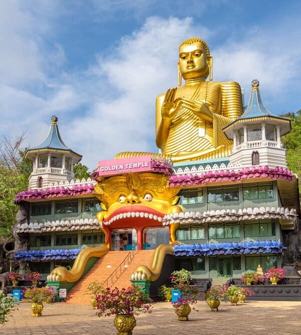 Dambulla Cave Temple, UNESCO World Heritage site, Sri Lanka – Explore with Sri Lanka Drivers and Guide.